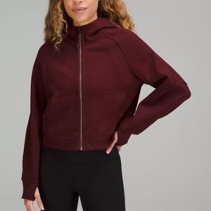 Lululemon scuba oversized full zip sweater